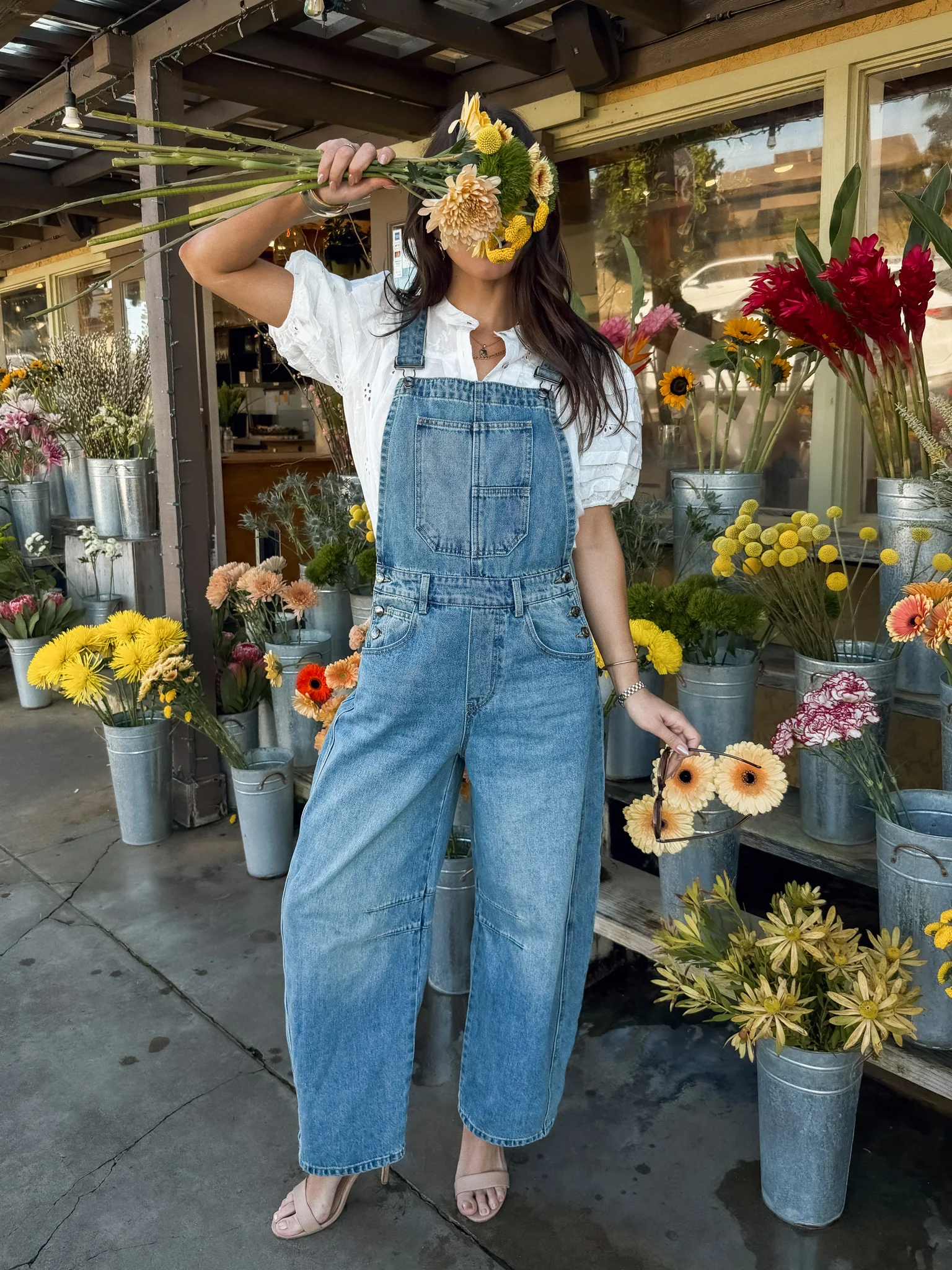 Rawley Barrel Denim Overalls