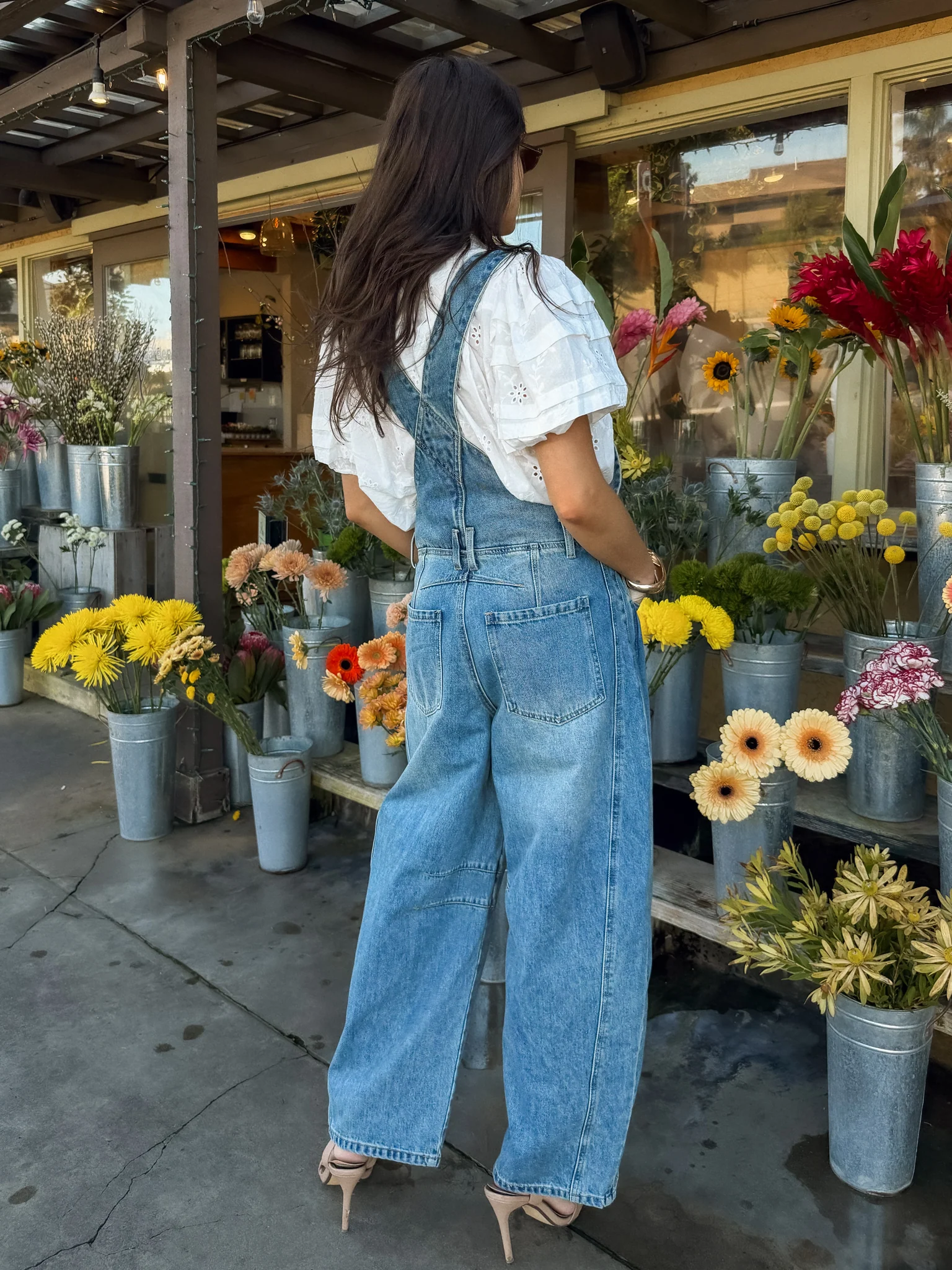 Rawley Barrel Denim Overalls - Image 3