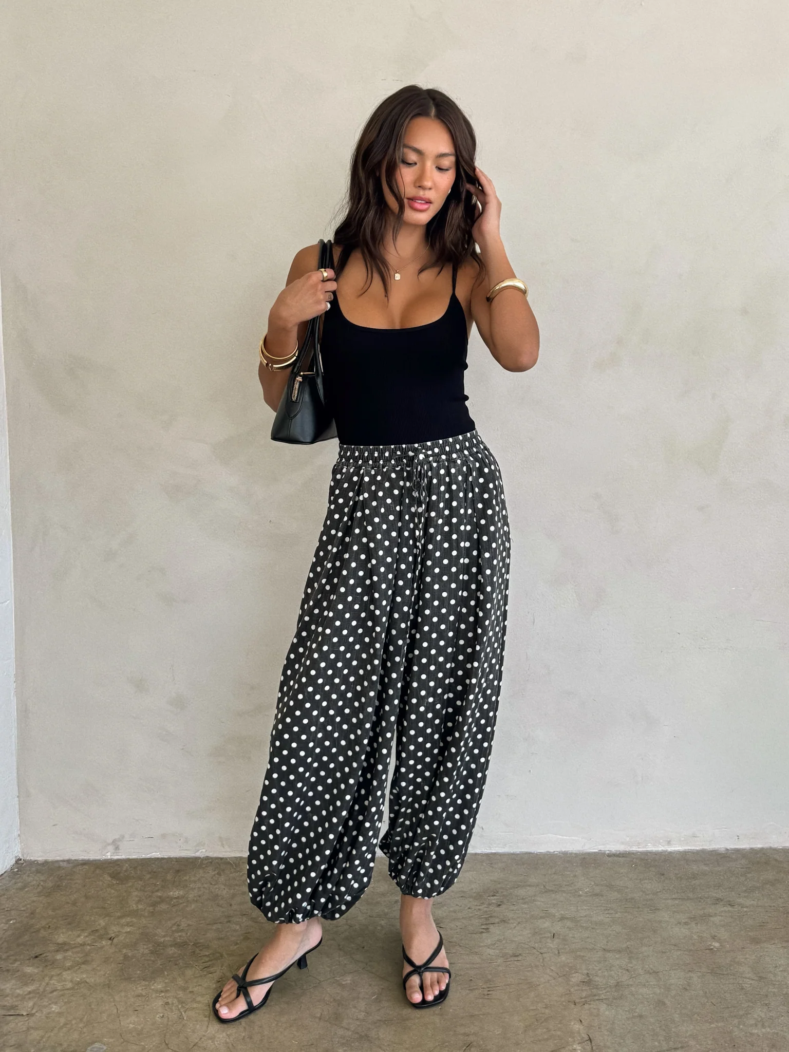 Paradise Polka Dot Balloon Pants