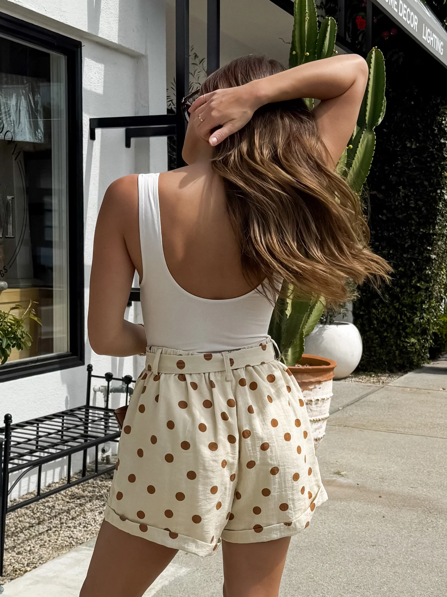 Cecily Polka Dot Shorts - Image 4