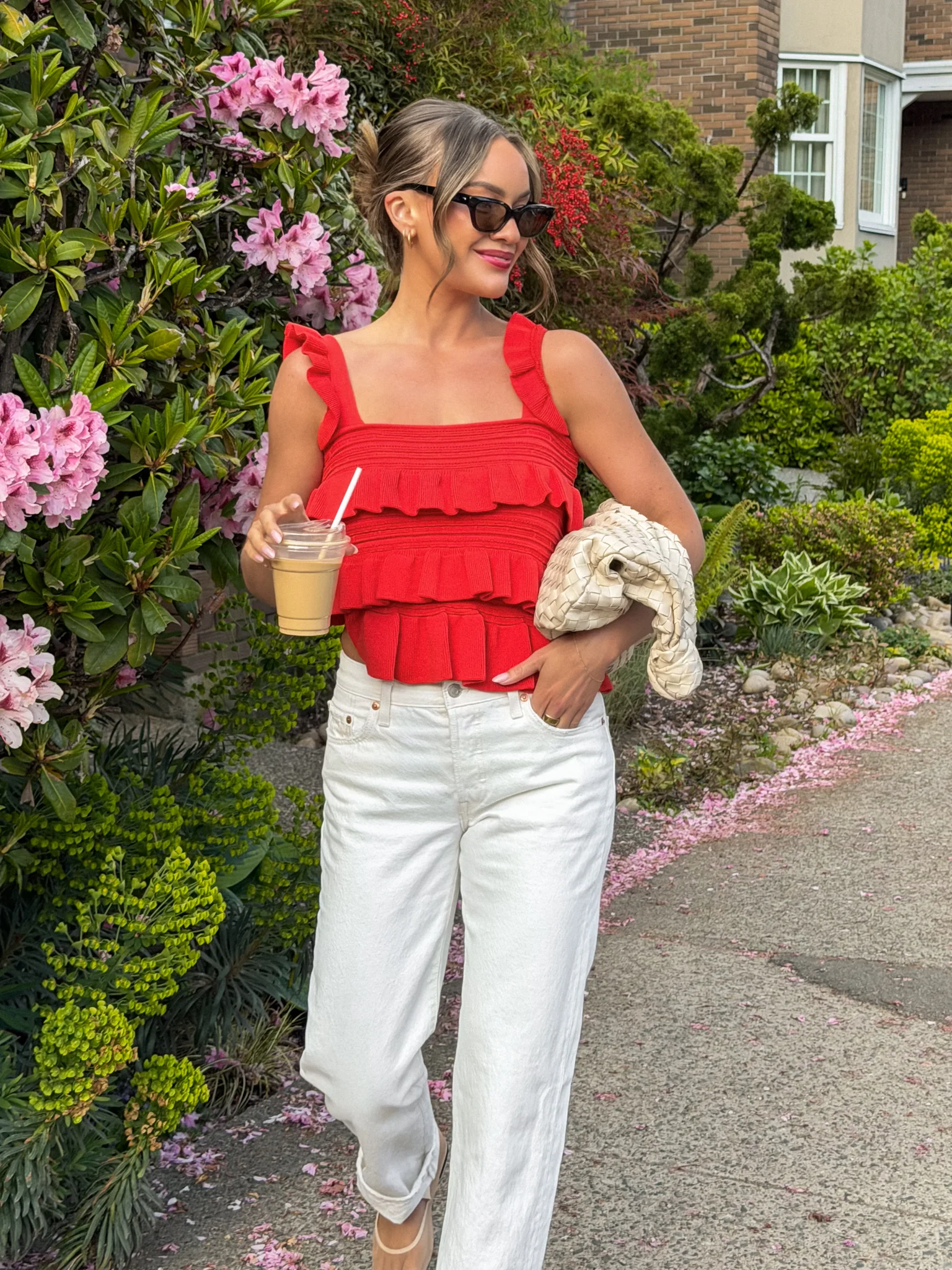 Camelia Ruffle Knit Top - Image 3