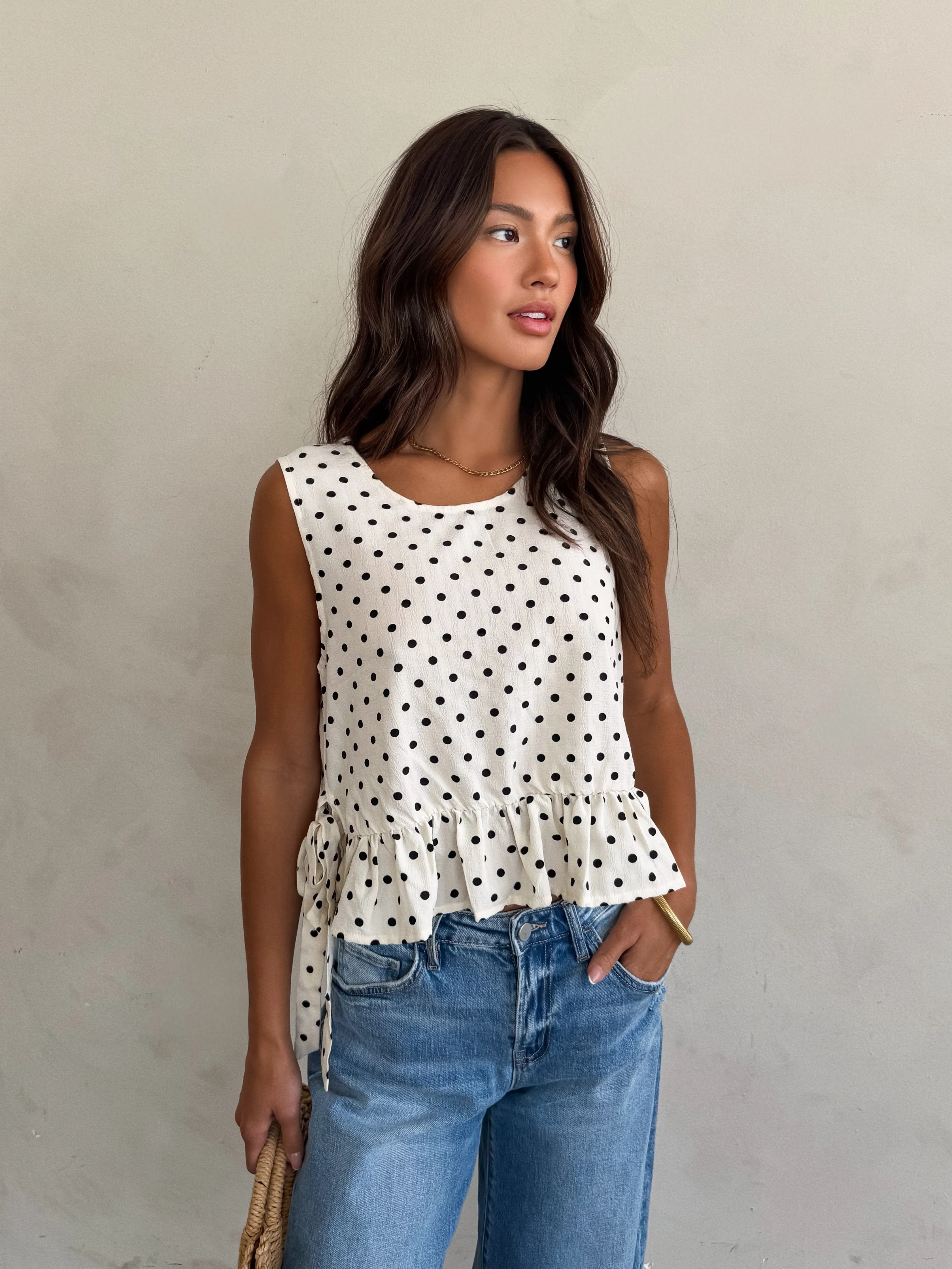 Trinity Polka Dot Top - Image 3