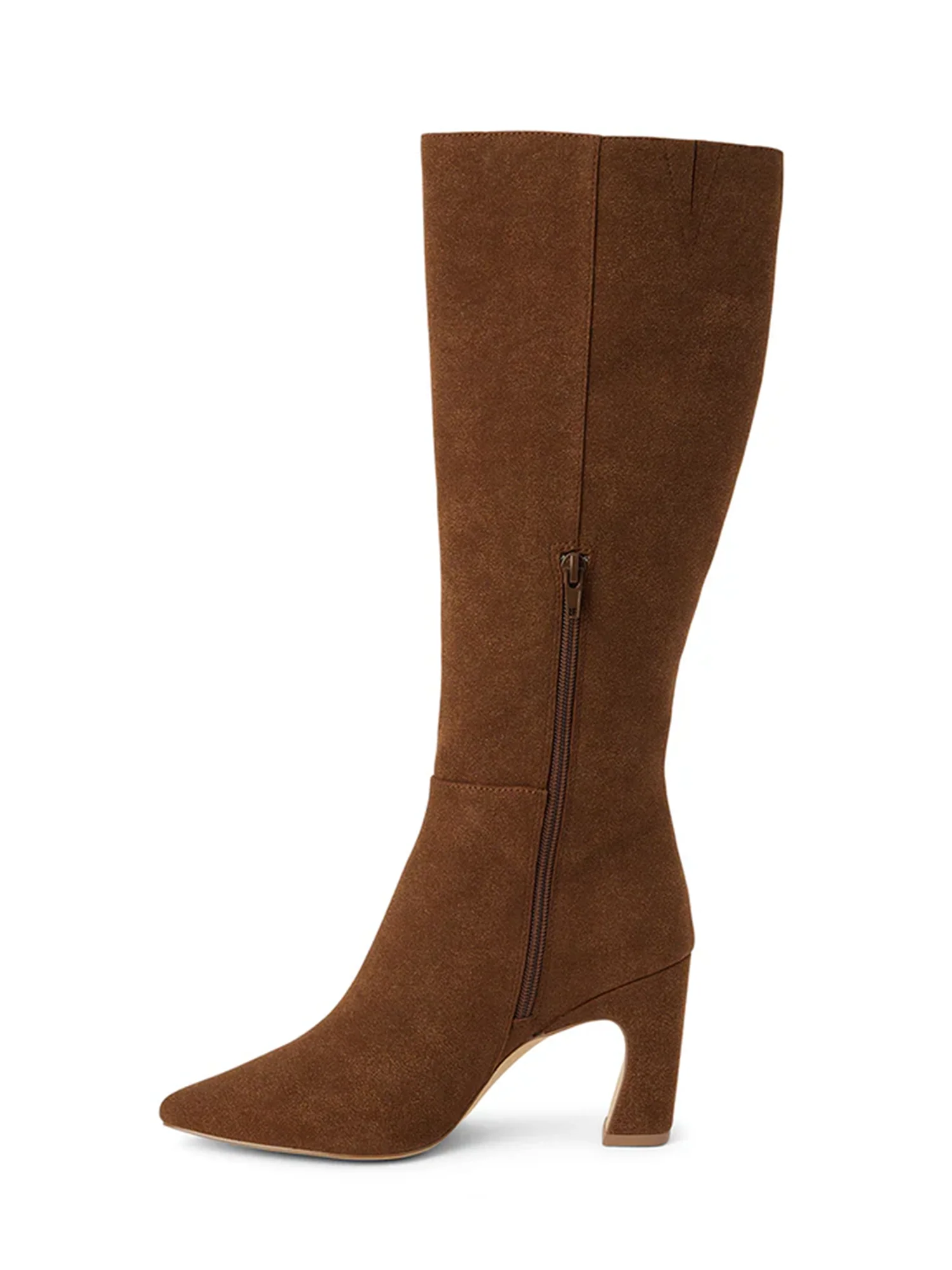 Willow Knee High Boot in Brown - Image 3
